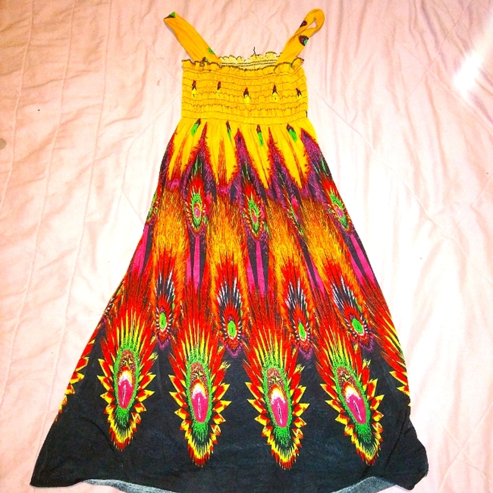 Colorful sun dress